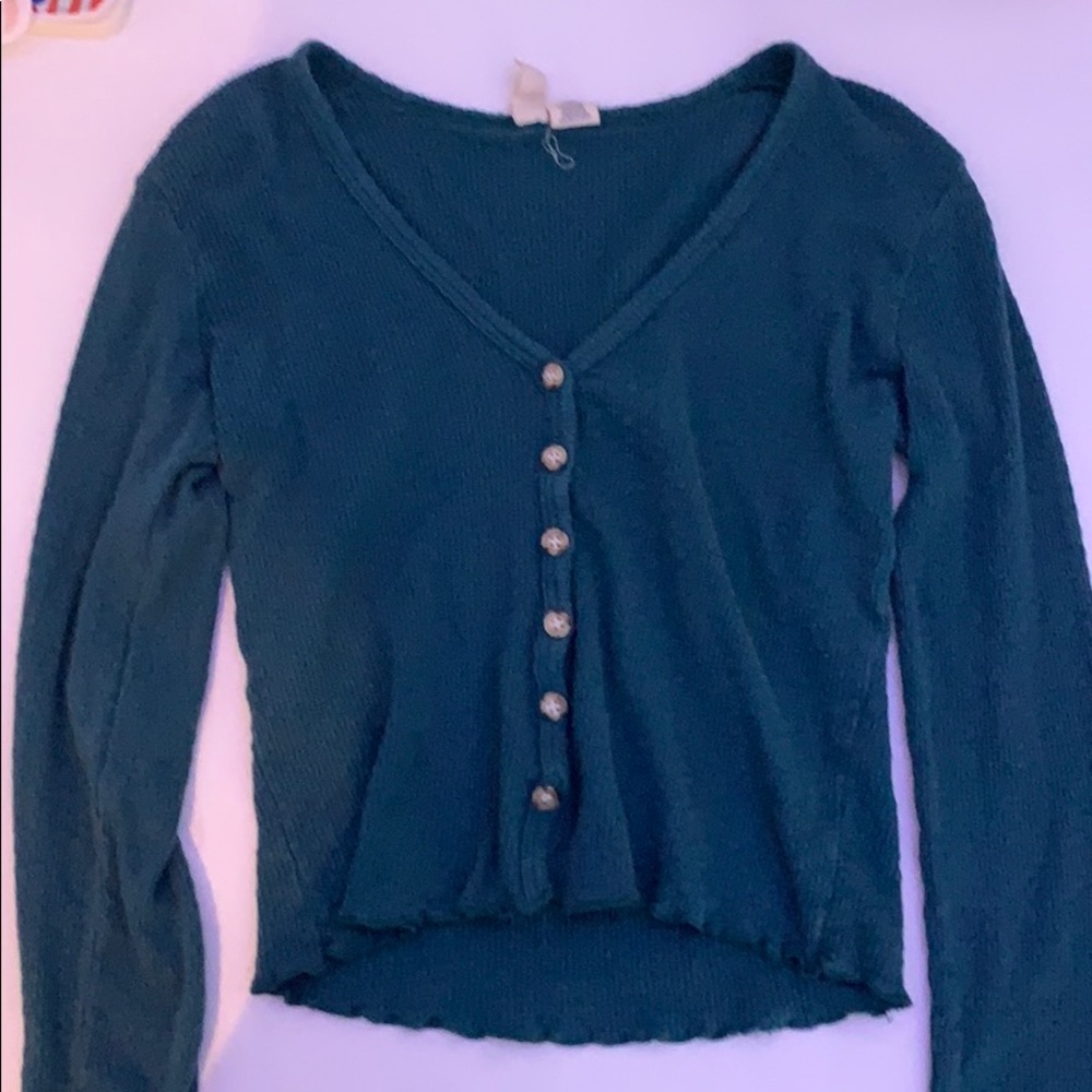Long sleeve blouse